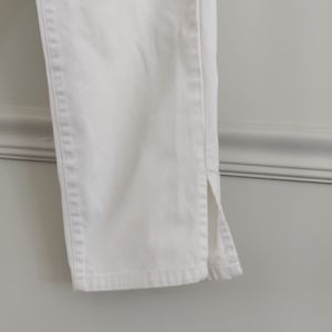 CropThe Limited America Denim pants. Slit at ankle. 25" inseam